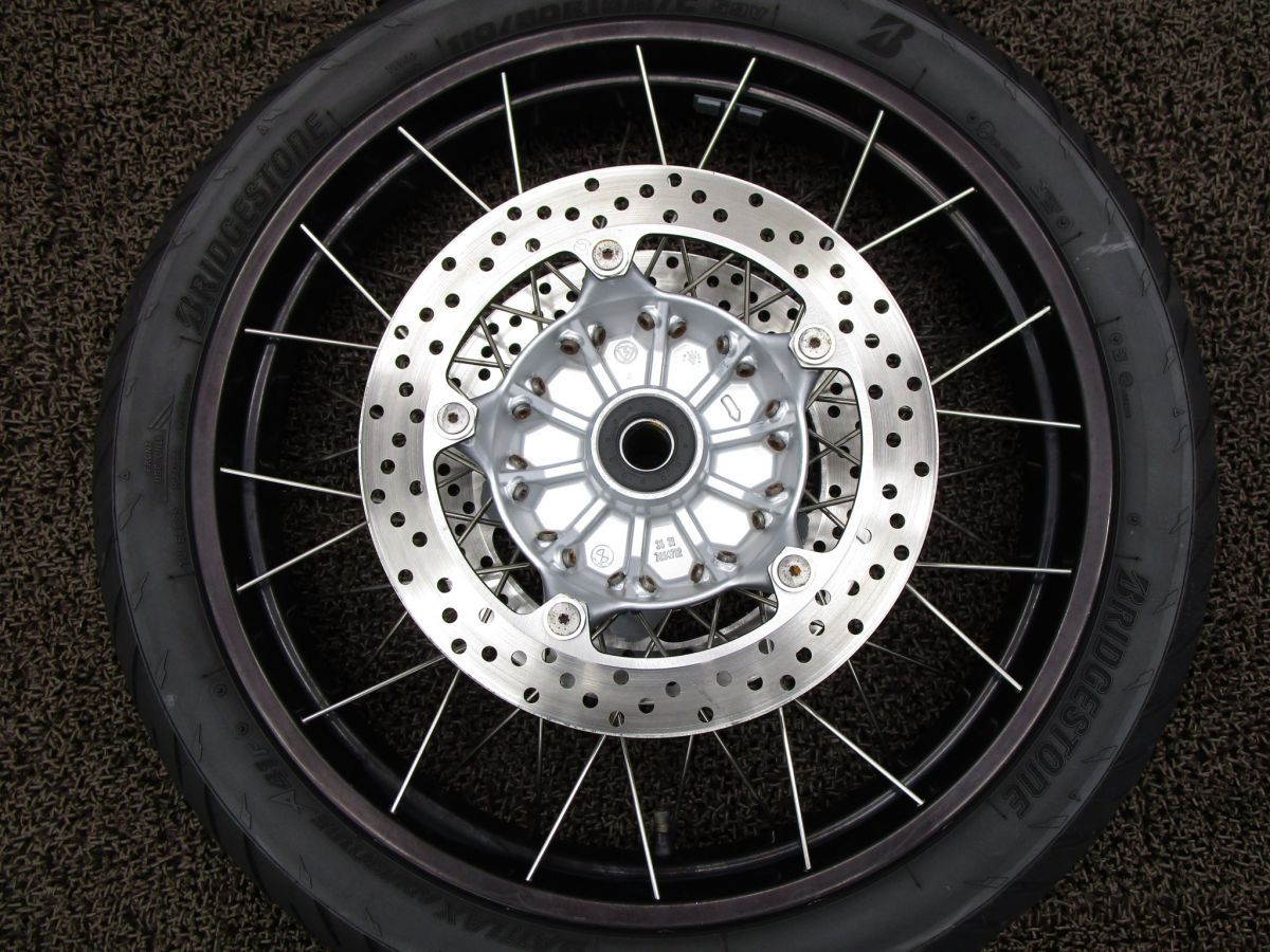 BMW R1200GS アドベンチャー フロントホイール ディスク □A6713 R1200GS-A 122EF 動画有 FI インジェクション Adventure