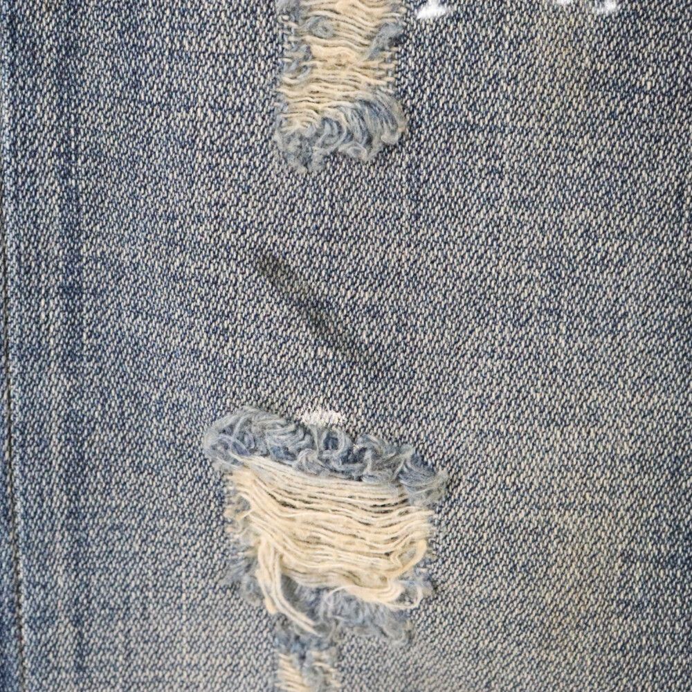 SAINT LAURENT PARIS サンローランパリ エディ期 13AW ペンキダメージ加工 スリムデニムパンツ 325869 インディゴ SAINT LAURENT PARIS (サンローランパリ) エディ期 13AW ペンキ
