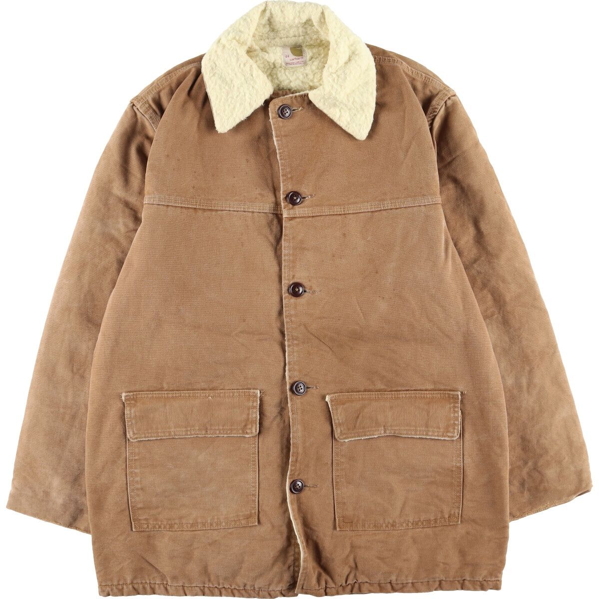 古着 70年代 カーハート Carhartt ダックワークジャケット メンズL