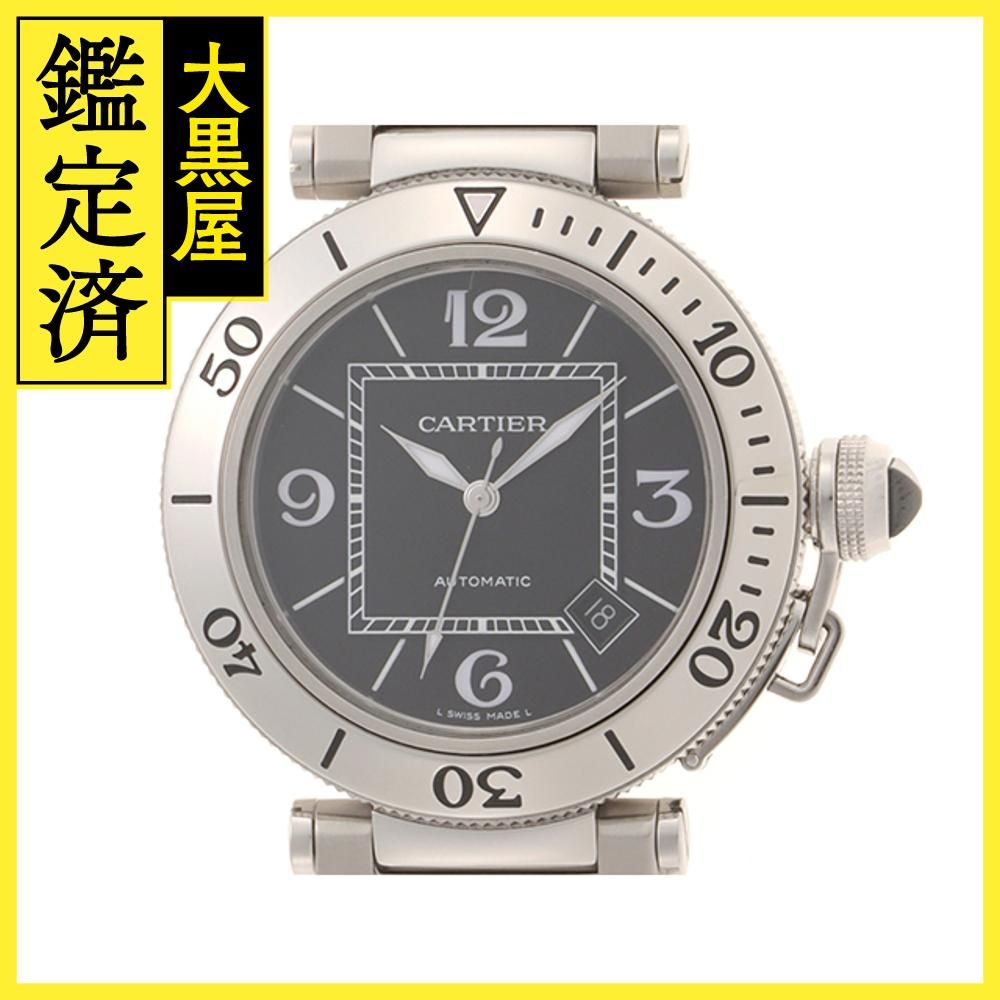 カルティエ CARTIER パシャ シータイマー 腕時計 時計 ステンレススチール W31077M7 2790 自動巻き メンズ 1年保証
