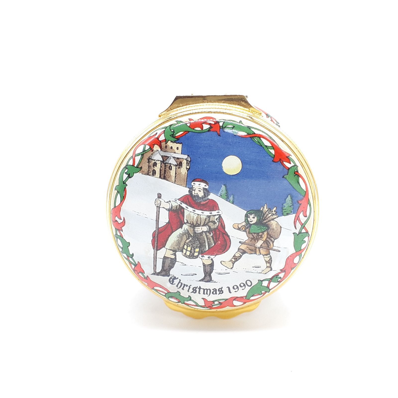 HALCYON DAYS ENAMELS ハルシオンデイズ クリスマス HALCYON DAYS ENAMELS ハルシオンデイズ イギリス 小物入れ