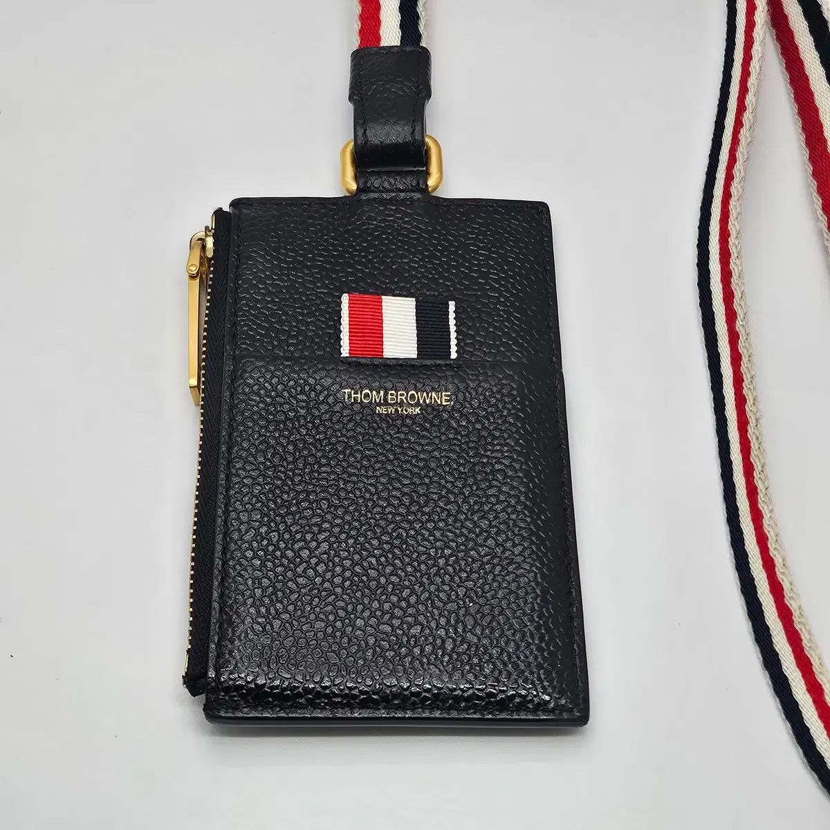 THOM BROWNE/正規品/関税送料込み ロゴ カード財布 THOM BROWNE(トムブラウン) カードケース・名刺入れ(メンズ