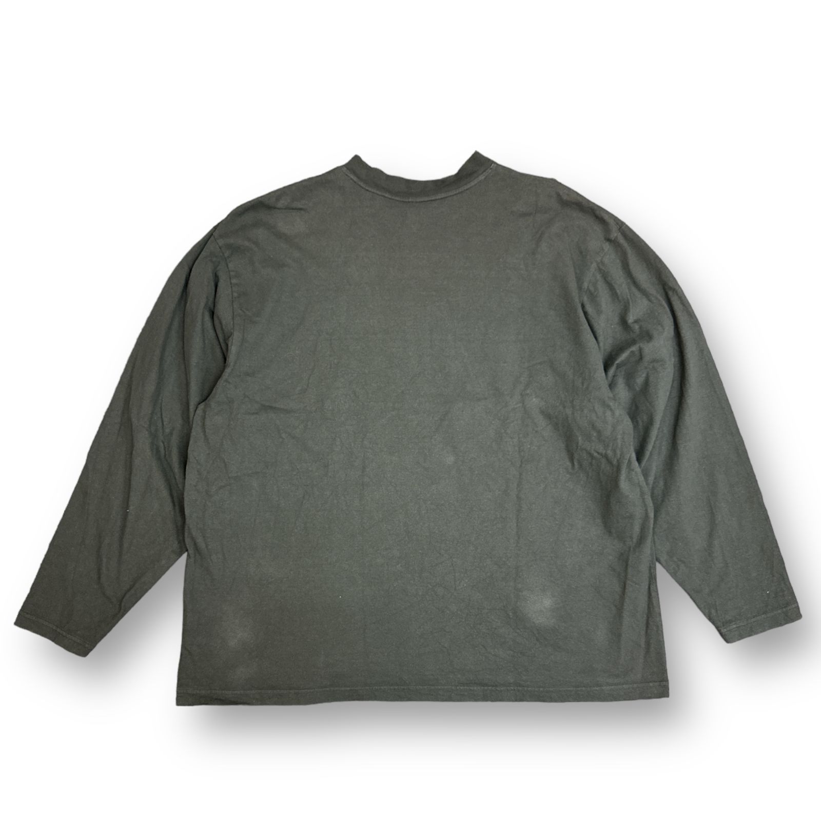 YEEZY × GAP Long Sleeve T-shirt ロングスリーブTシャツ カットソー イージー ギャップ ブラック XXL 74512A6