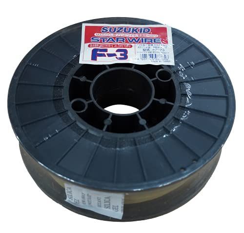 Color:イエロー_Size:5.0 SUZUKIDソリッド軟鋼 0.9φ*5kg PF-73