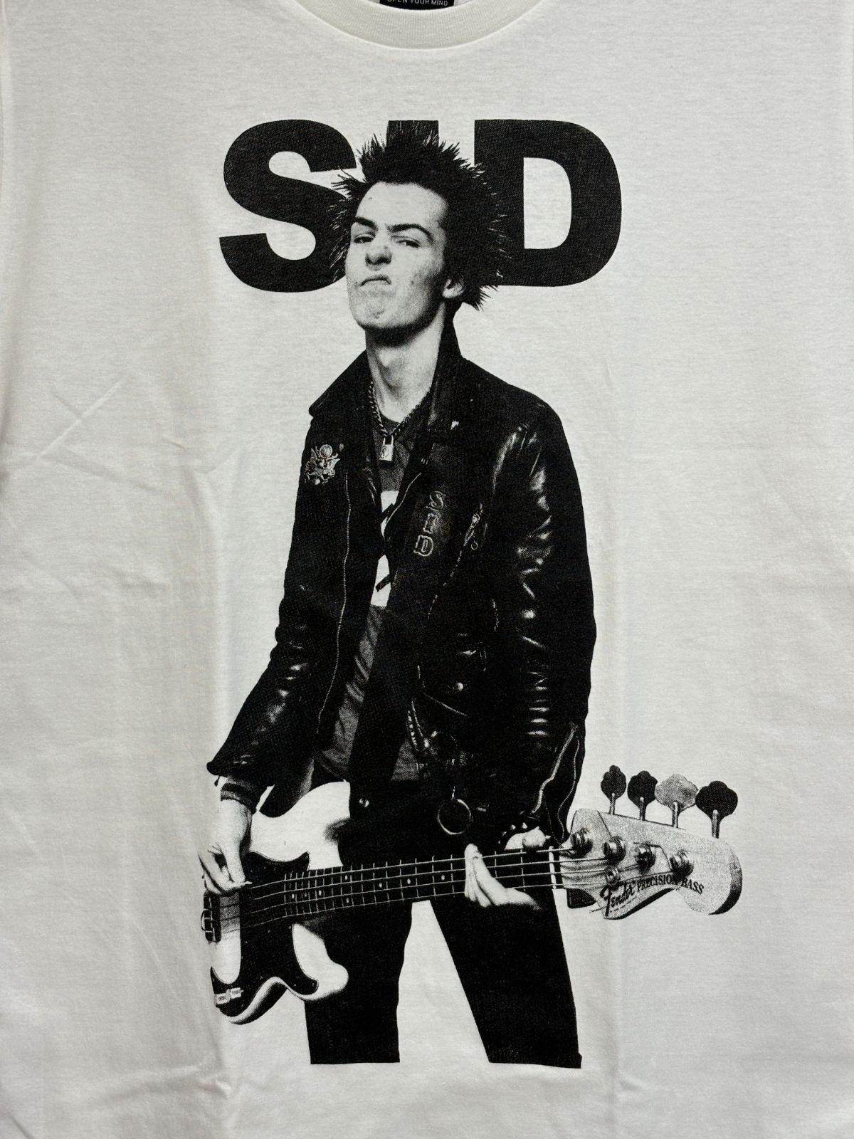 白☆新品シドヴィシャス☆SID【セックス・ピストルズ】バンドT