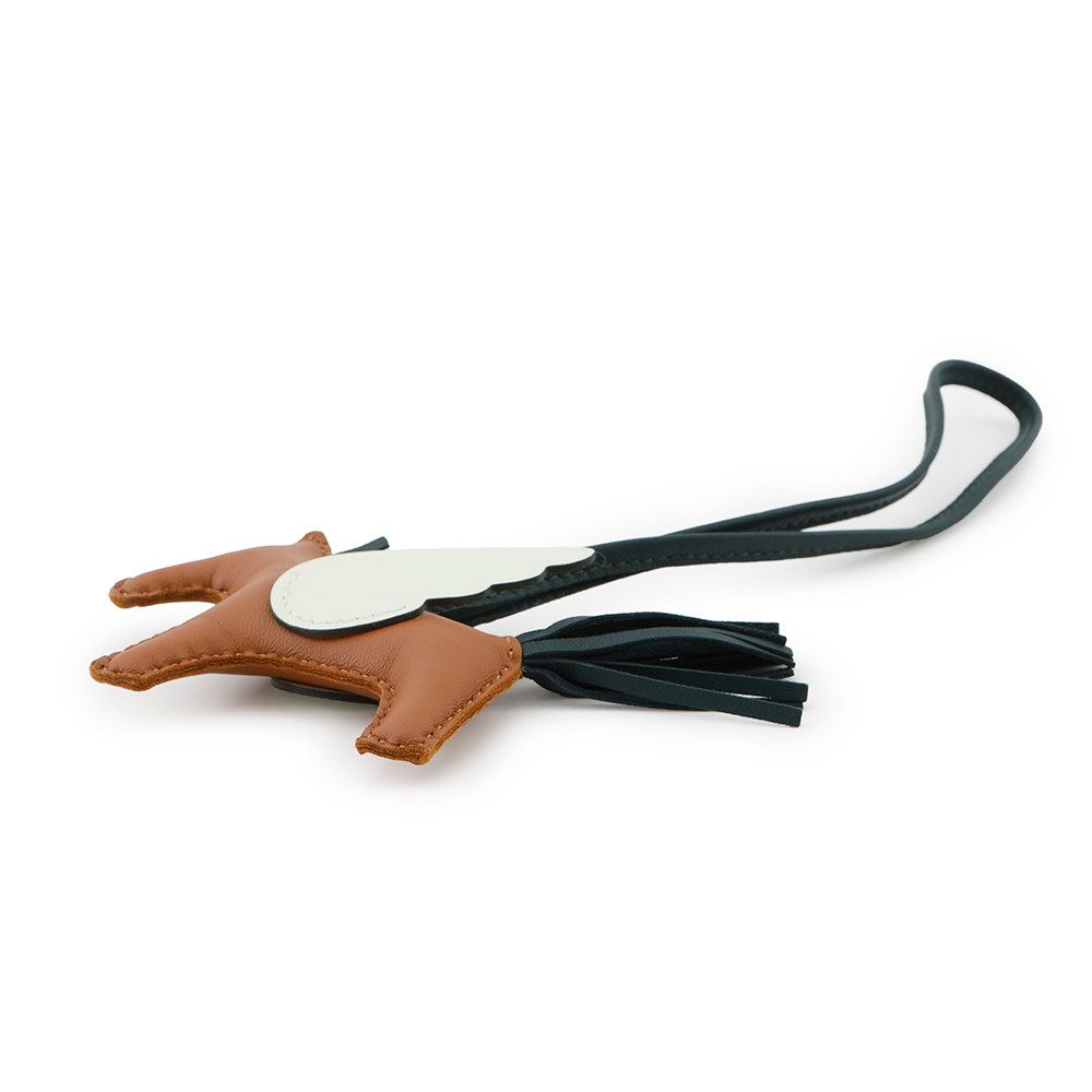 エルメス バッグチャーム ロデオPM ペガサス ゴールド|ヴェールシプレ|ヴェールフィズ ラムスキン B刻印