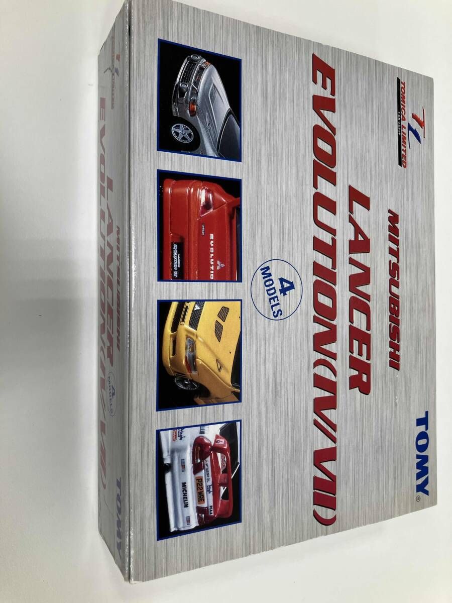 トミカ MITSUBISHI LANCER EVOLUTION(Ⅳ/Ⅶ) 4MODELS トミカリミテッド トミー