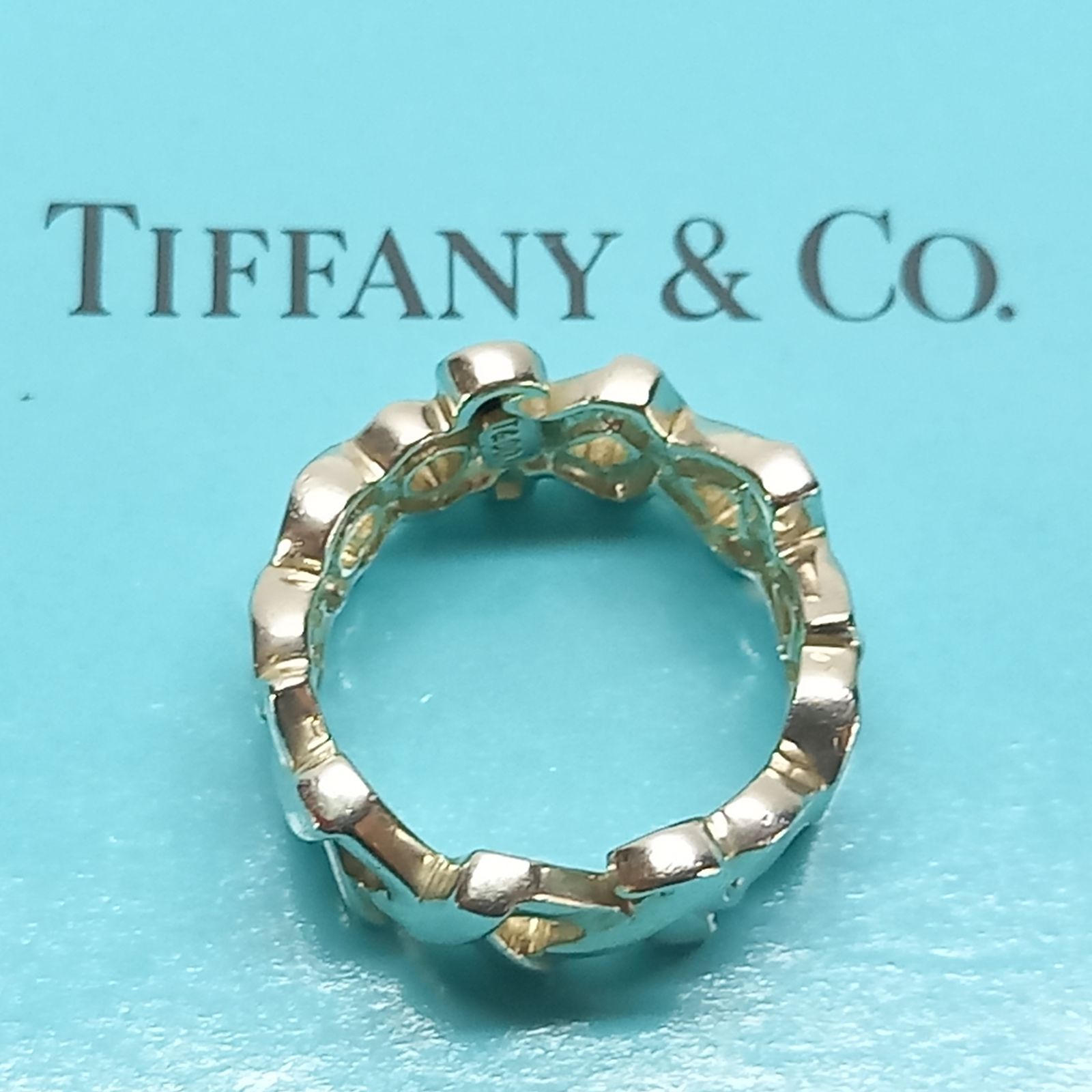 ティファニー　キス　リング　#8 TIFFANY&Co. 8号 ティファニー リング・指輪 ラブ&キス