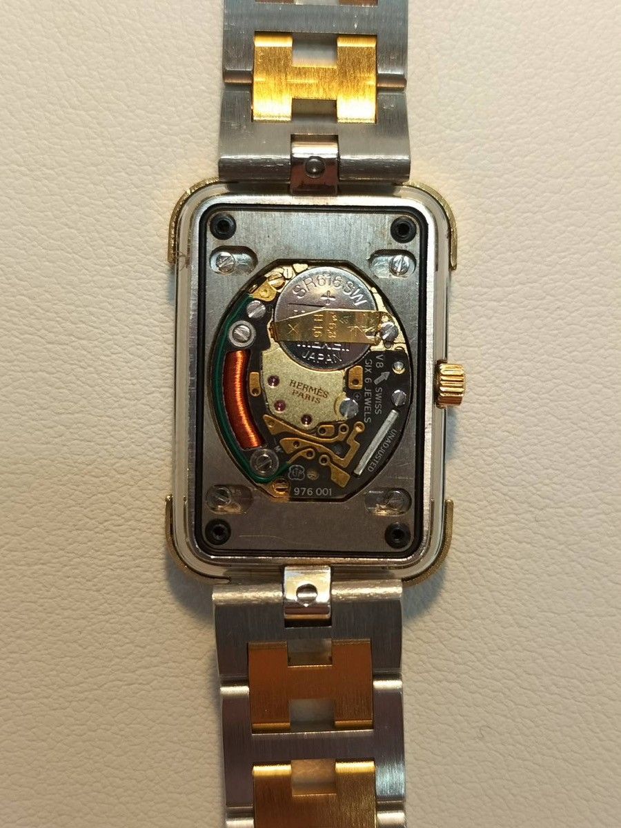 エルメス クロアジュール CR1.240 クォーツ Cal.976.001 SS/GP SS/GP  