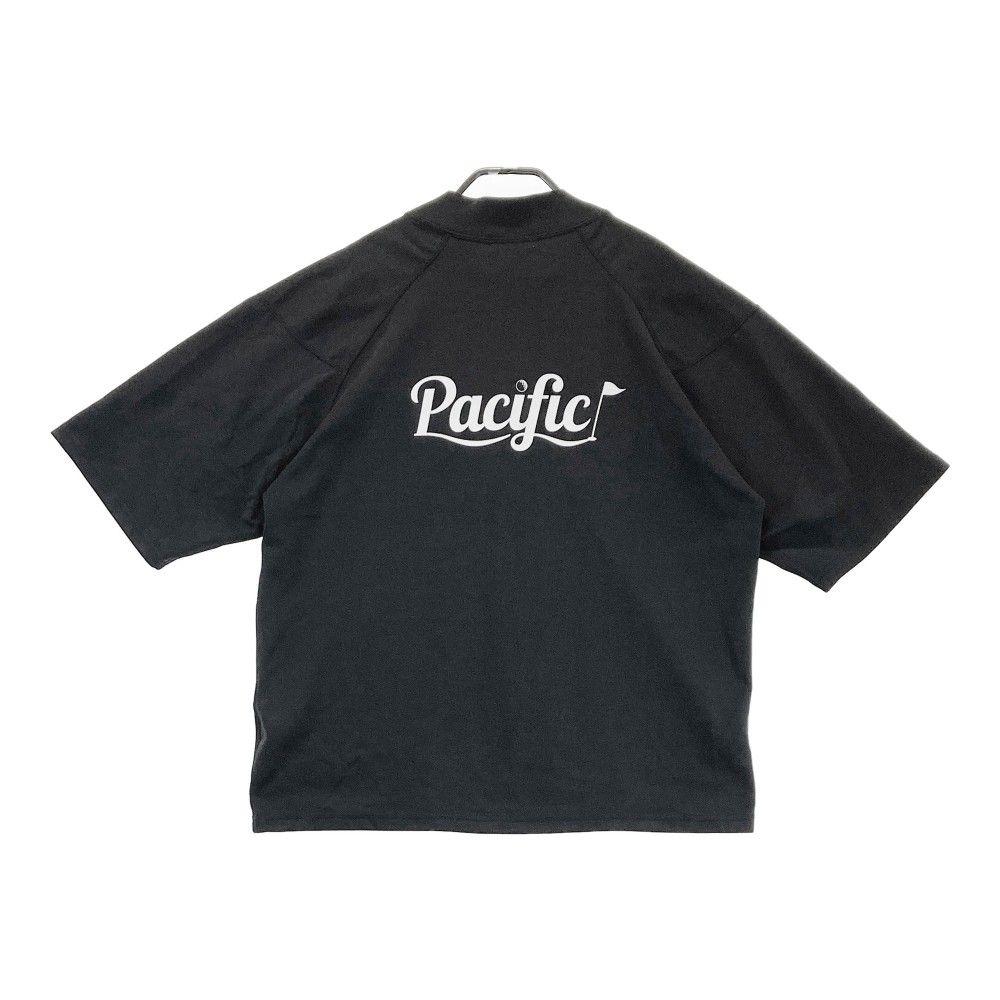 サイズ：M PACIFIC GOLF CLUB　パシフィック ゴルフクラブ  モックネック 半袖Tシャツ  ブラック系 [240101438876] ゴルフウェア レディース ストスト サイズ：L PACIFIC GOLF CLUB パシフィック ゴルフクラブ モック