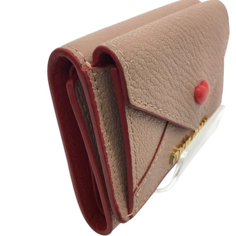 最終値下げ ミュウミュウMIUMIU マテラッセ二つ折り財布 miu ミュウ