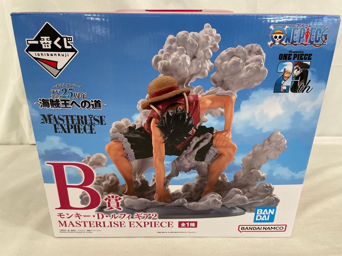 B賞 モンキー D ルフィ ギア2 MASTERLISE EXPIECE 一番くじ ワンピース 海賊王への道