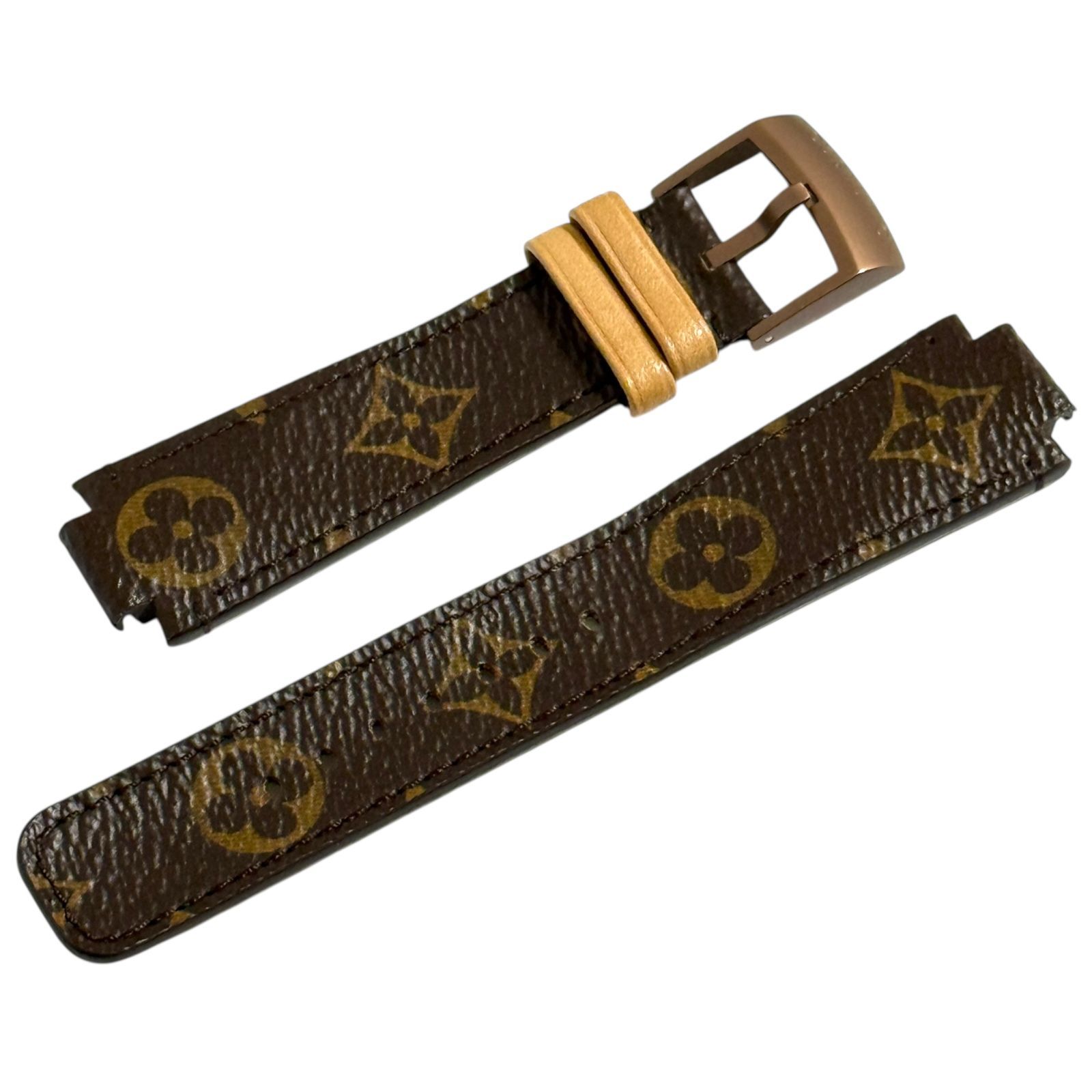 ルイヴィトン メンズ 時計 バンド ストラップ ベルト タンブール R17891