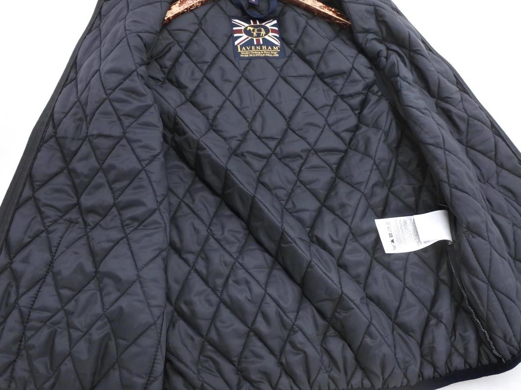 LAVENHAM キルティングベスト 36 ラベンハム ネイビー 別注 美品】LAVENHAM ラベンハム キルティングベスト S (36) - メルカリ
