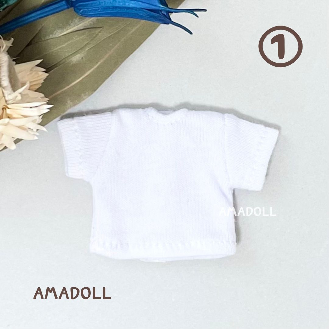 オビツ11 ねんどろいどどーる 半袖 Tシャツ 着せ替え 洋服 衣装 およう