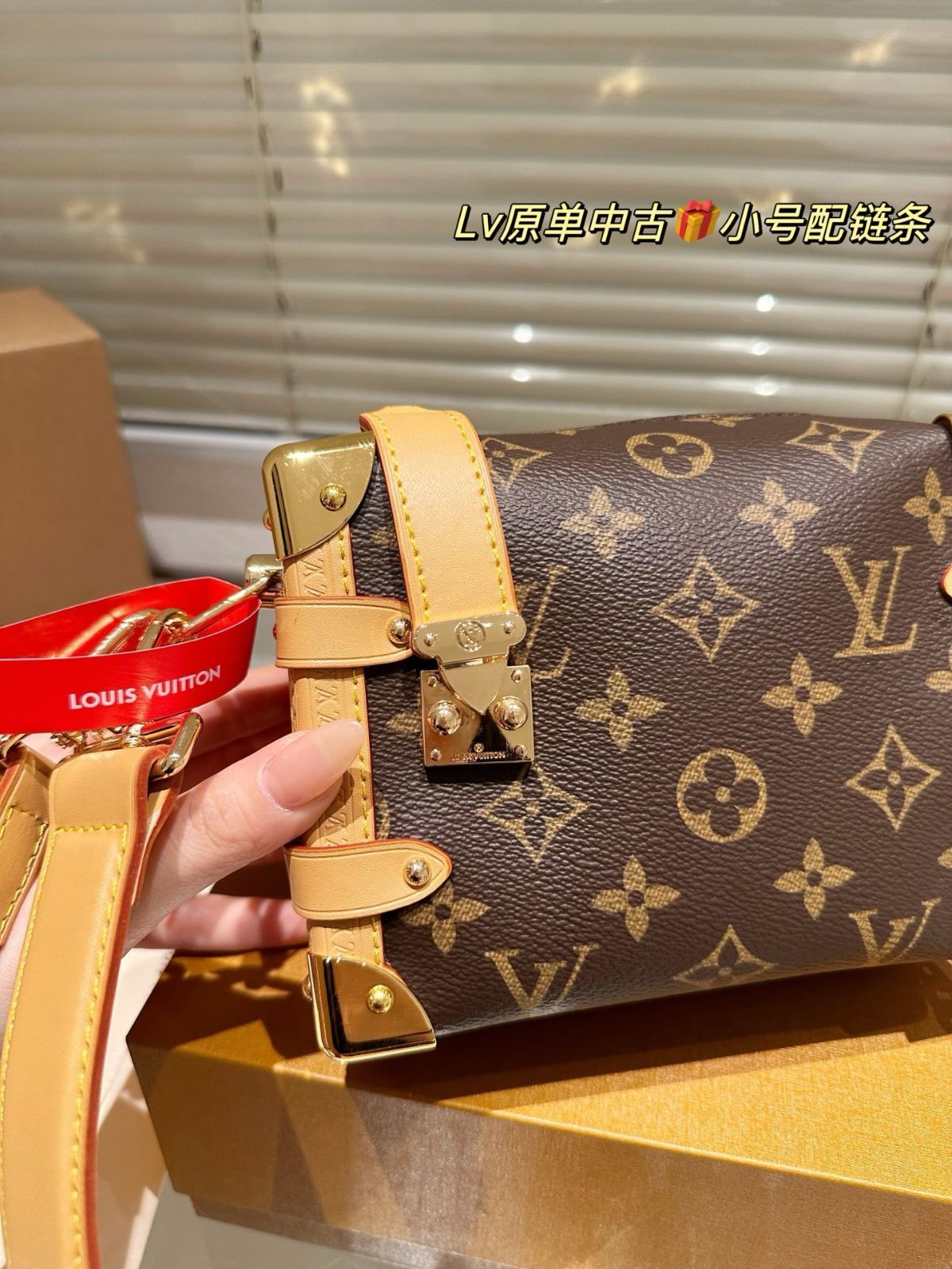 【チェーンがお洒落♪】Louis Vuitton ソフトトランク バッグ 22070114.jpg