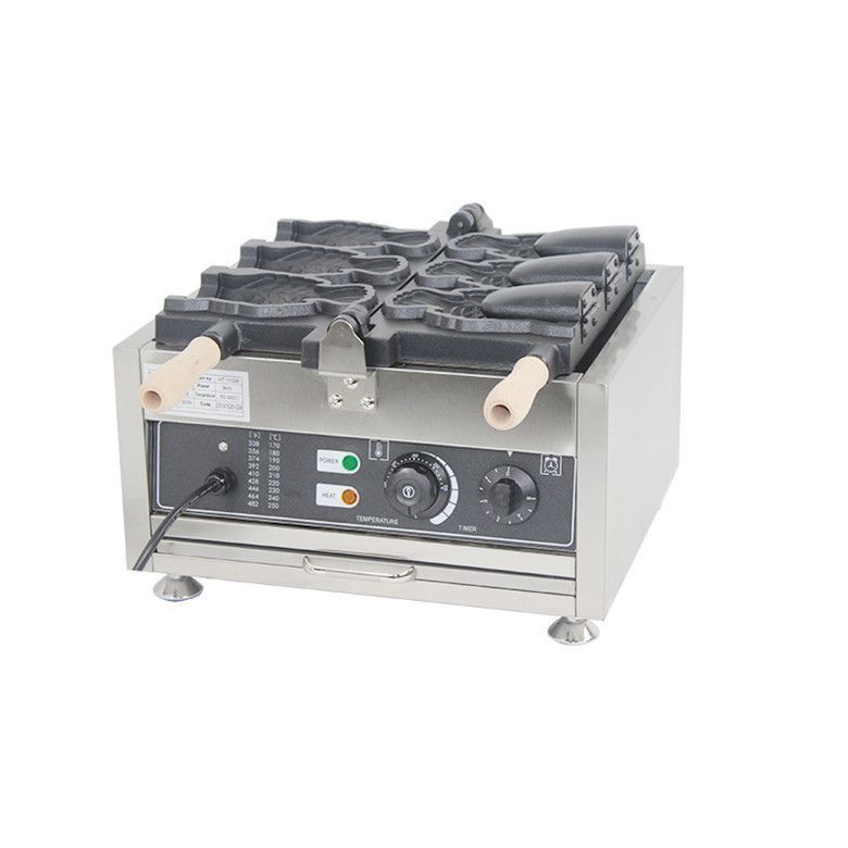 たい焼き器 3匹
