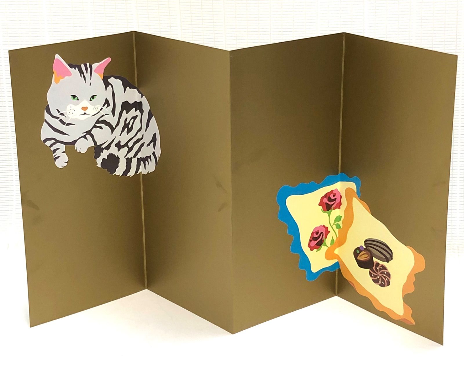 松尾たいこ BYO-BU E 屏風絵 アート作品 春＆冬セット 18705202 配送