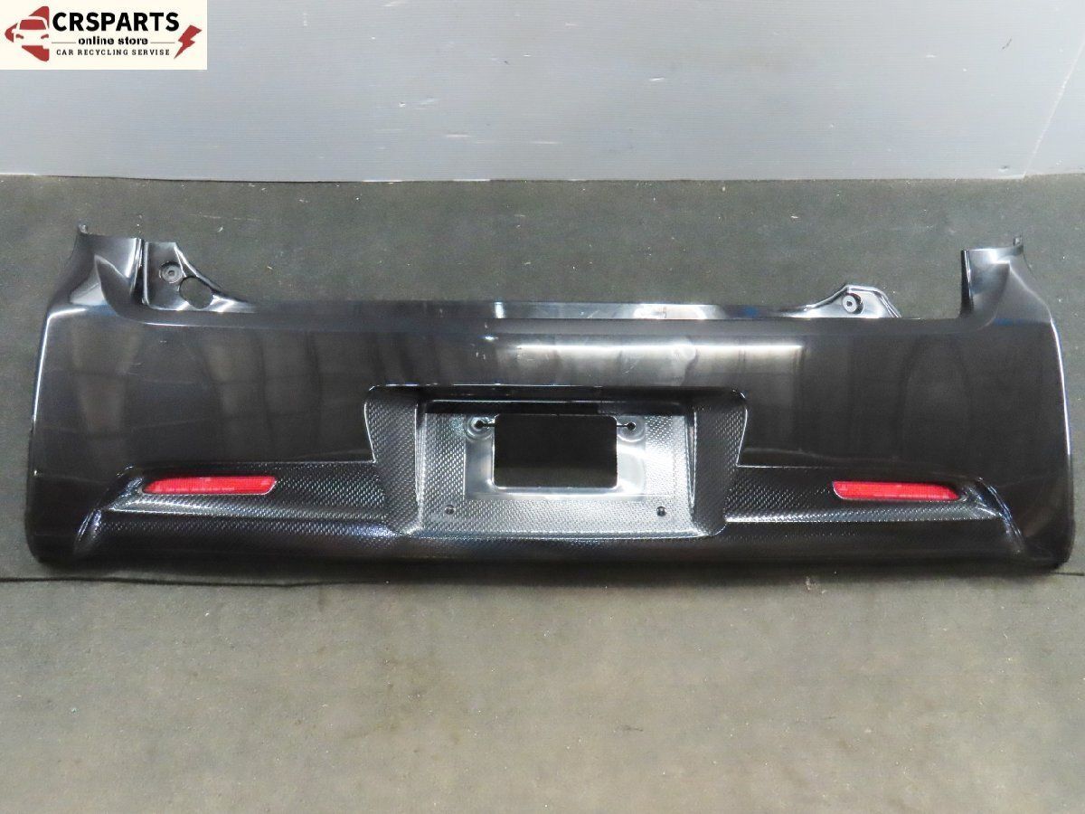 ムーヴ DBA-LA100S リア バンパー ASSY L X07 ブラックマイカ(M) 23729