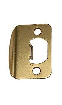 Kwikset 83796 フルリップ 1/4インチ ラウンドコーナー (RCS4) 光沢真鍮