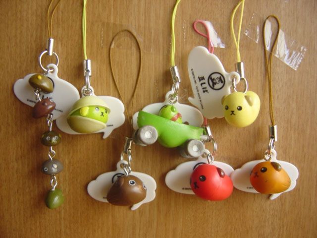 ♯Foi16GZ 豆しば まめちしき ストラップ パート2 人気7種