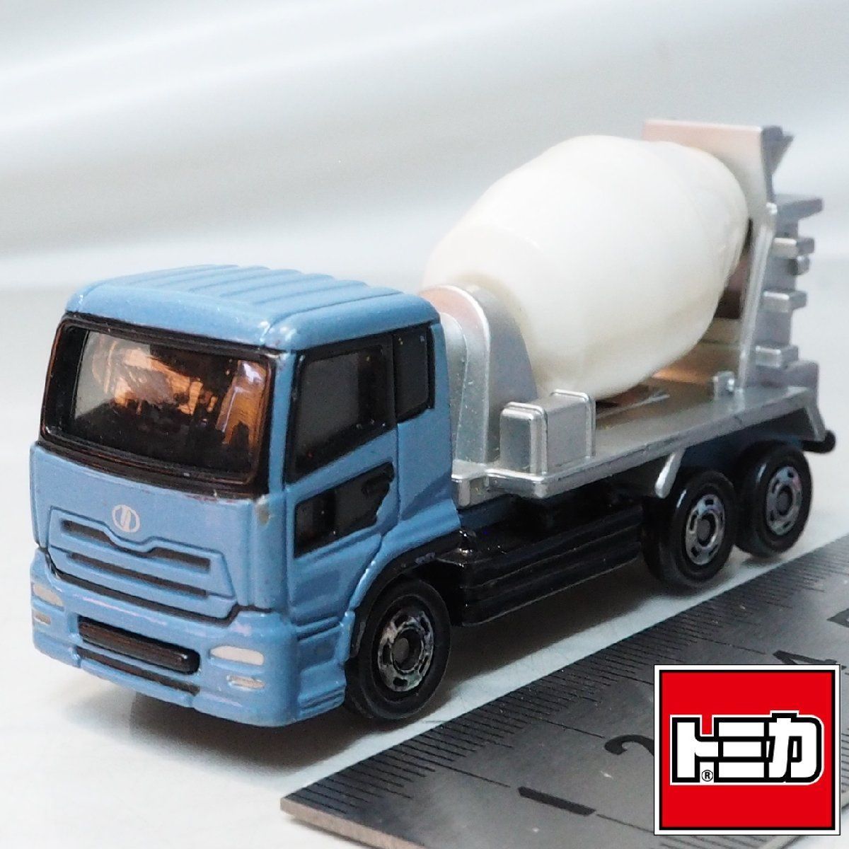 トミカ#31【日産ディーゼル クオン コンクリート ミキサー車 NISSAN DIESEL QUON  水色】ミニカー□TOMYトミーTOMICA【中古】送料込 - メルカリ