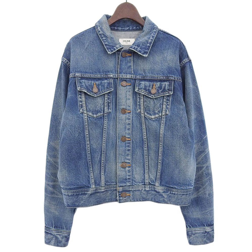 セリーヌ デニムジャケット CELINE セリーヌ デニムジャケット RV0DX789D.CBF8 レディース