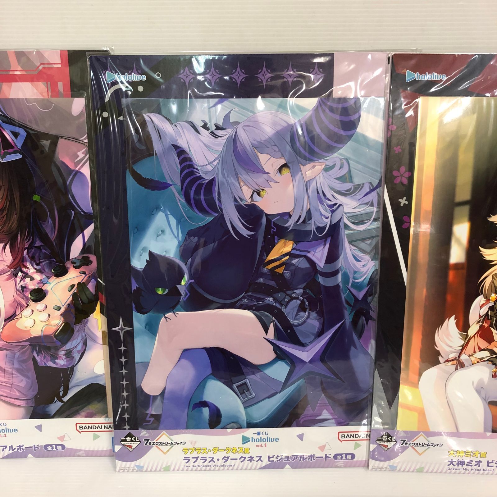 1番くじホロライブ　ビジュアルボード8種セット △一番くじ ホロライブ ビジュアルボード セットA (5種類） 未