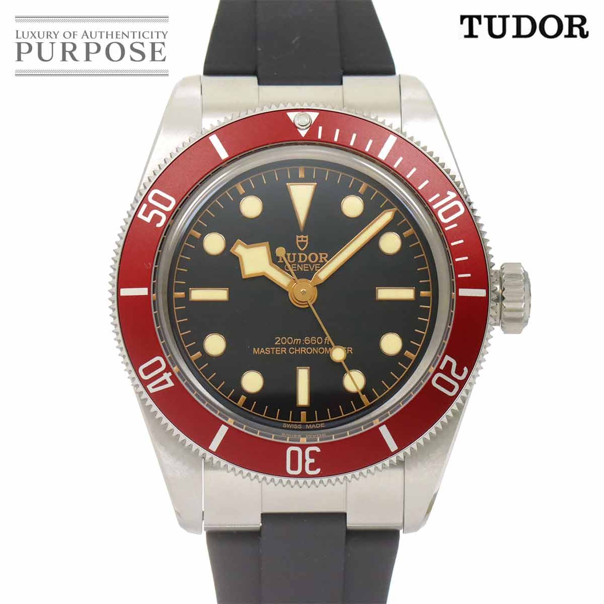 チュードル TUDOR 7941A1A0 ブラックベイ レッドベゼル 自動巻き TUDOR チュードル 7941A1A0 ブラックベイ レッドベゼル 自動巻き