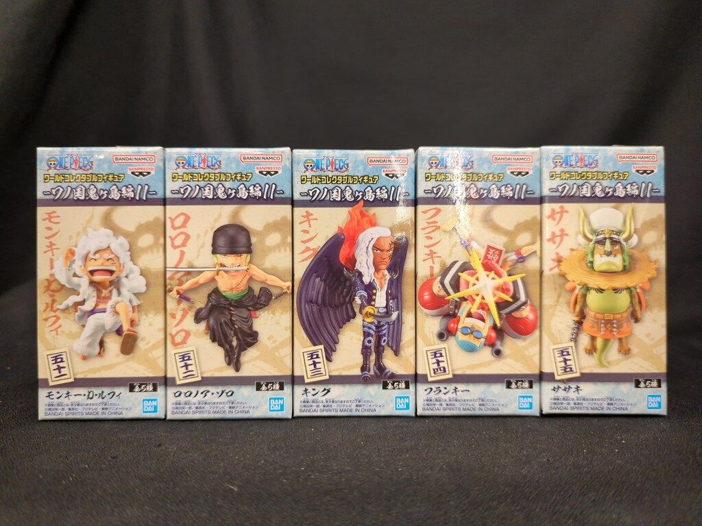 BANDAI SPIRITS WCF ワンピース ワノ国鬼ヶ島編11 全5種セット