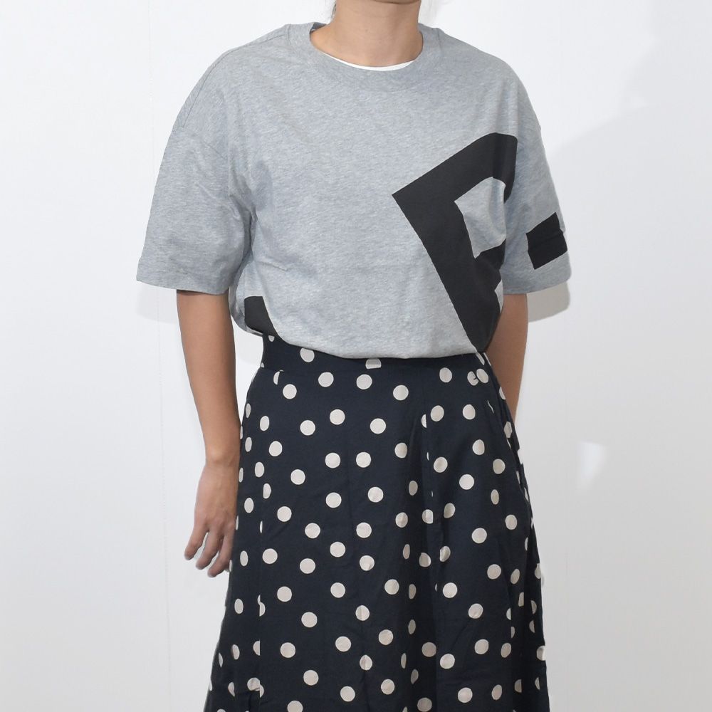 アーペーセー メンズ 半袖Tシャツ COFBT M26341 KAE VERT GRISE アーペーセー Tシャツ メンズ ユニセックス ロゴ 半袖 LISANDRE