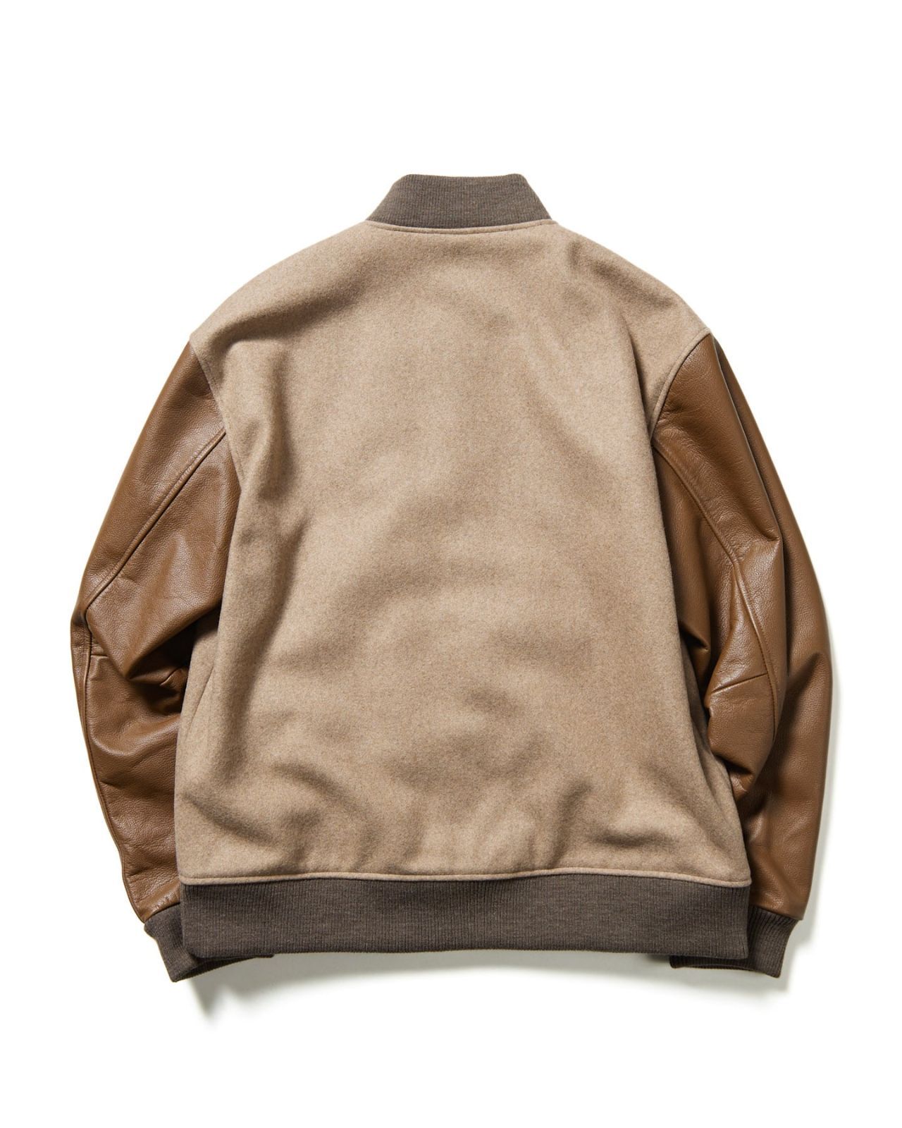 SOPHNET.LEATHER SLEEVE VARSITY JACKET ジャケット SOPH-242009