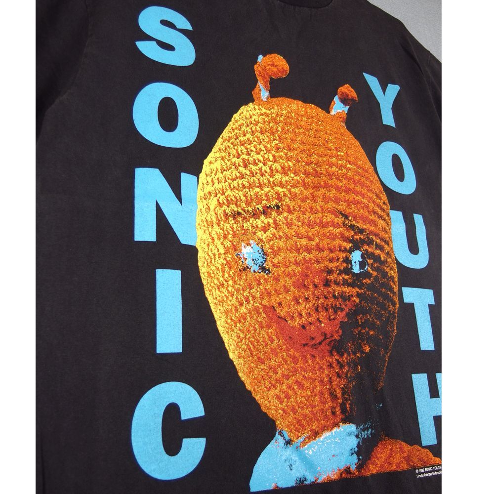 190 SONIC YOUTH ソニックユース Tシャツ USA製 ブラック L