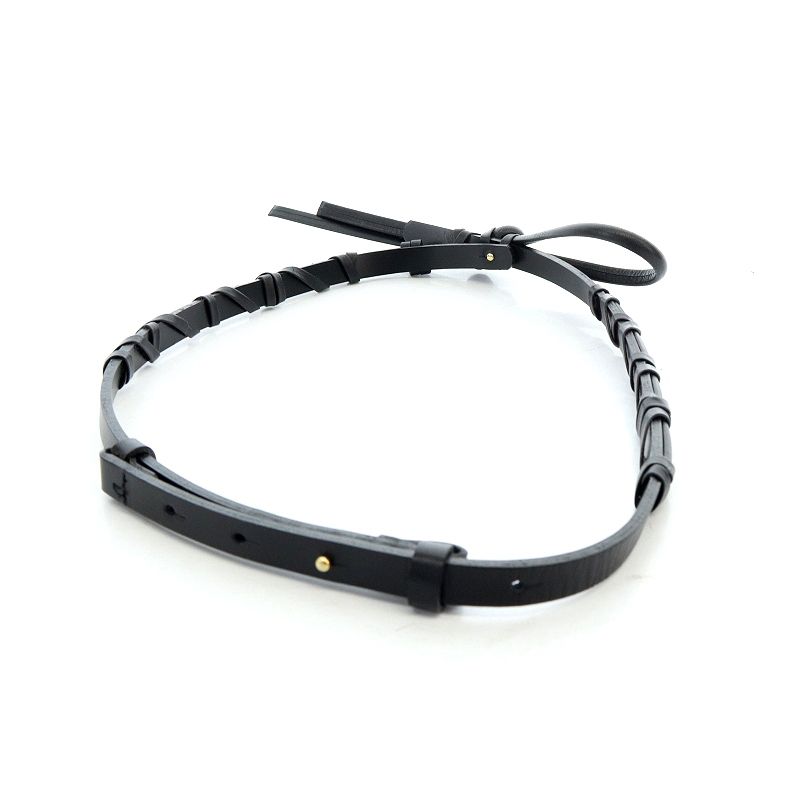 Mame Kurogouchi 23ssBASKET LEATHER BELT