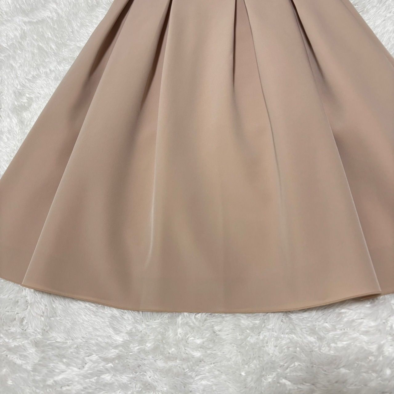  20年 FOXEY YORK Skirt Milanese 41171 フレアスカート ひざ丈スカート