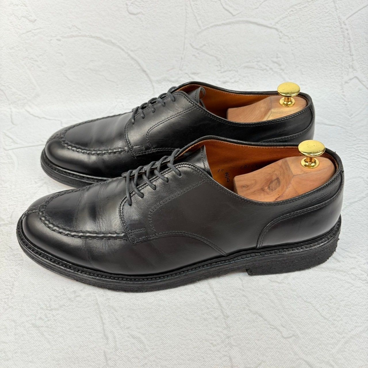 オールデンカーフチャッカブーツ8Eブラック Alden x Leather Soul