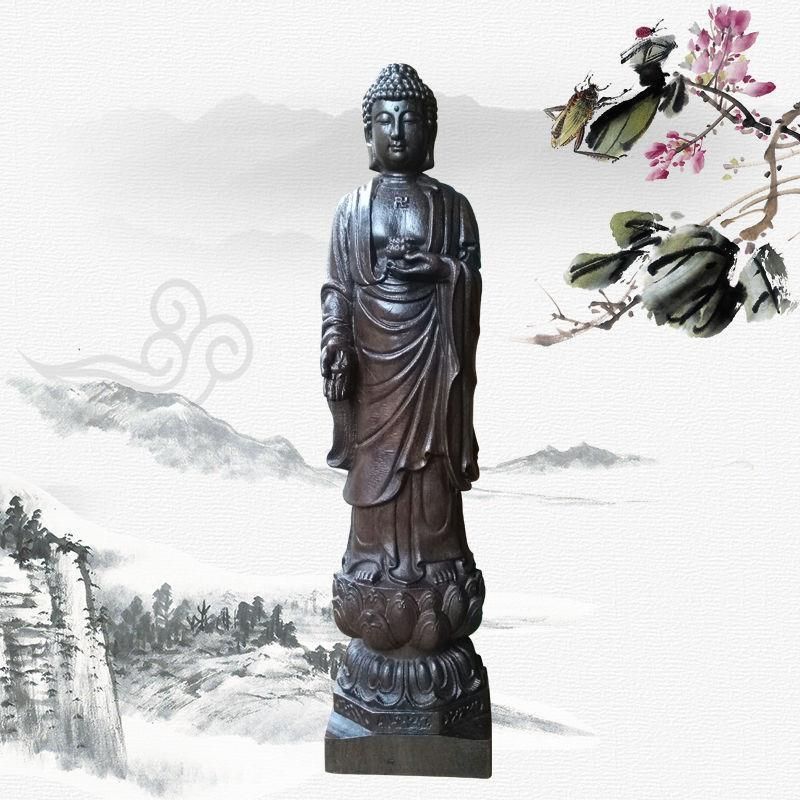 仏教美術 四面仏 亭子仏 銅製品 鎮宅辟邪 開運風水 招財 置物 工芸品