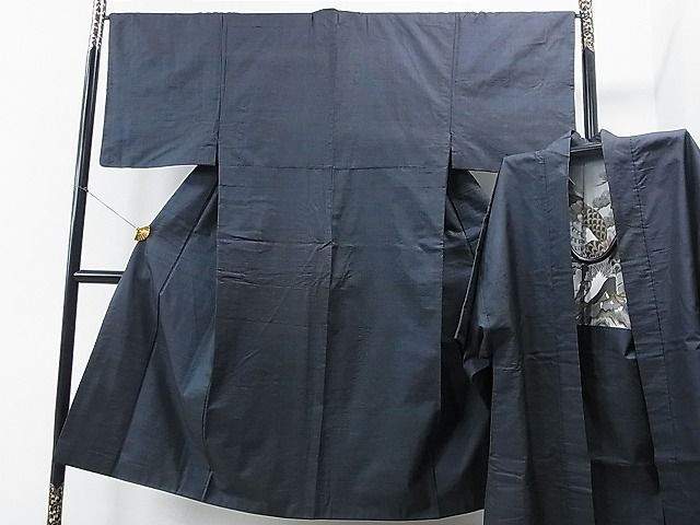 平和屋1男性　本場大島紬　アンサンブル　80亀甲　逸品　CAAE6689yc