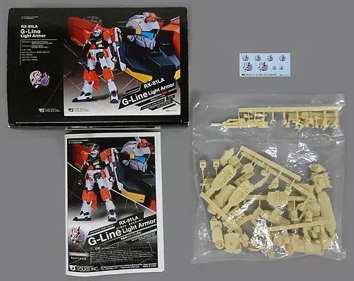 プラモデル 1|144 RX-81LA ジーライン ライトアーマー 機動戦士ガンダム戦記 レジンキャストキット キャラホビ2012 C3×HOBBY ボークス会場