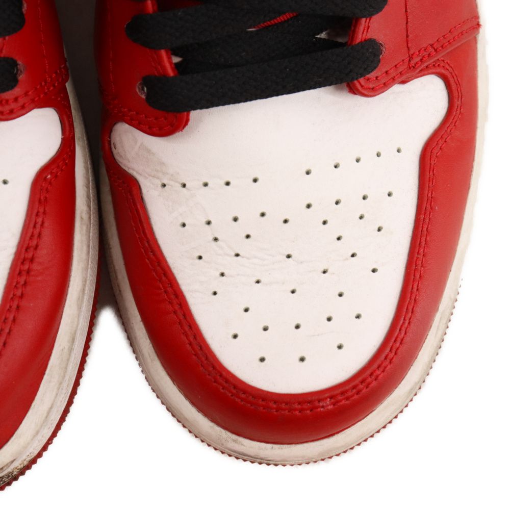 NIKE (ナイキ) AIR JORDAN 1 LOW GYM RED エアジョーダン1 ロー ジムレッド ローカットスニーカー レッド/ホワイト  US9/27cm 553558-163 - メルカリ