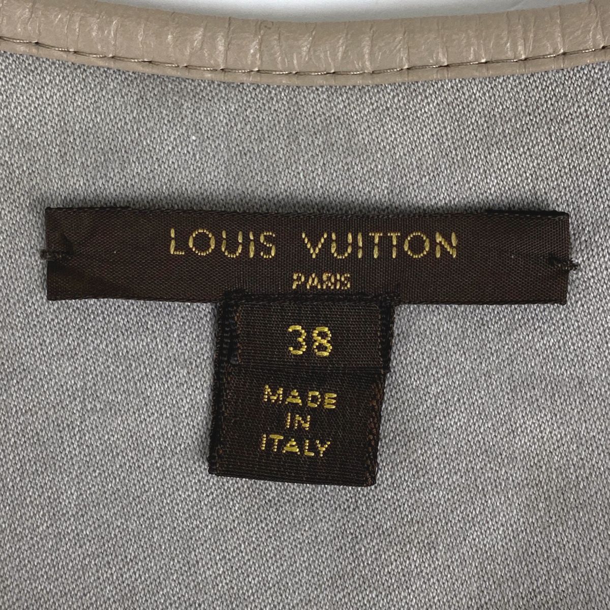 Louis Vuitton デニムノースリーブワンピース 38 Louis Vuitton デニムノースリーブワンピース 38 ヴィトン 21SS