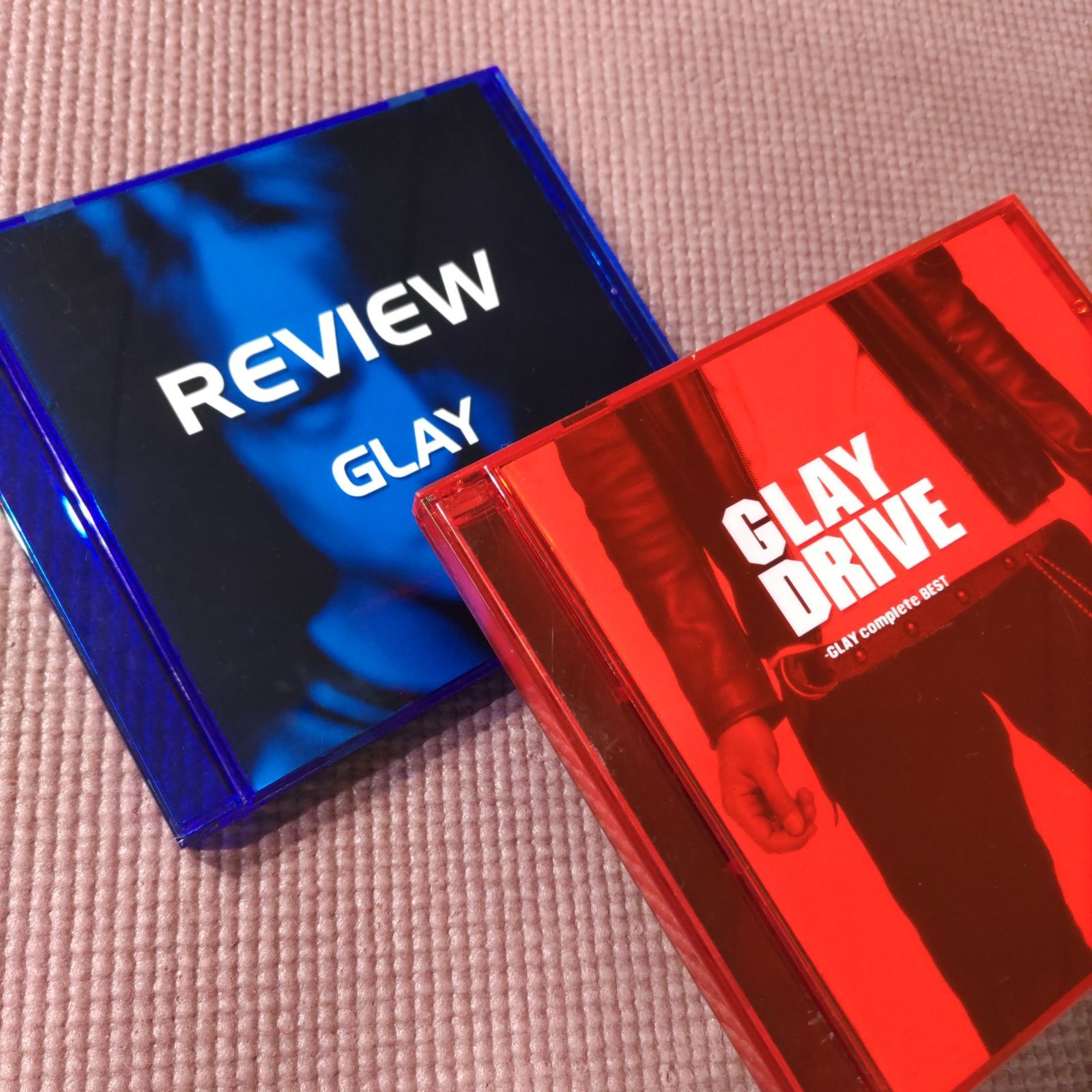 GLAYベストアルバム2点🪙『REVIEW-BEST OF GLAY』🪙『DRIVE-GLAY