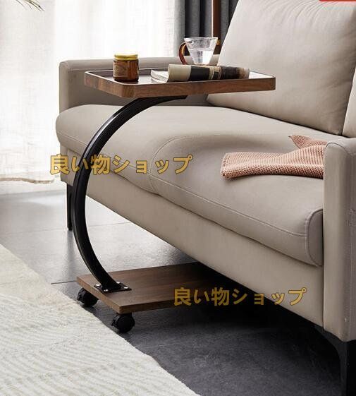 北欧風 サイドテーブル 木製 長方形 ナイトテーブル リビング コーヒーテーブル おしゃれ 感