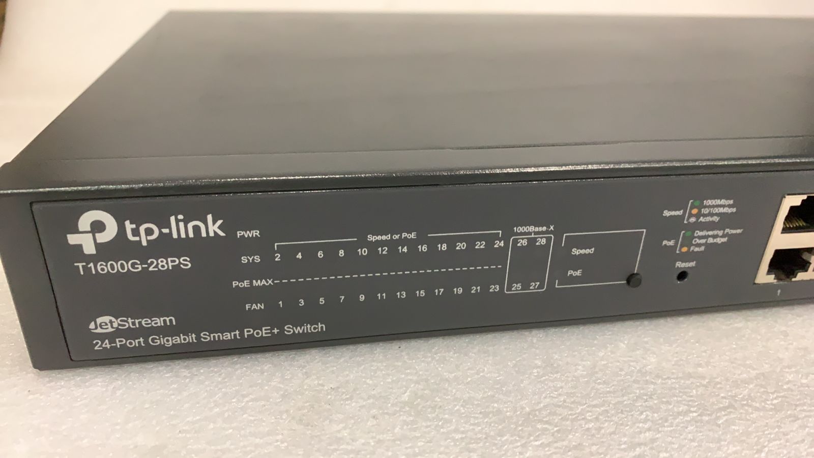 TP-Link T1600G-28PS JetStream 24ポート スイッチ --523611