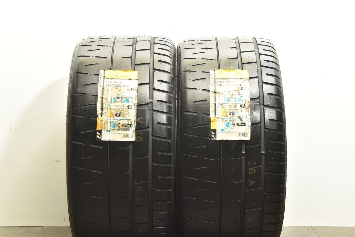 ピレリ P-ZERO TROFEO R 265 30R19 93Y 2本 ピーゼロ トロフェオR シビック タイプR メルセデスベンツ SLK AMG BMW M3 CSL