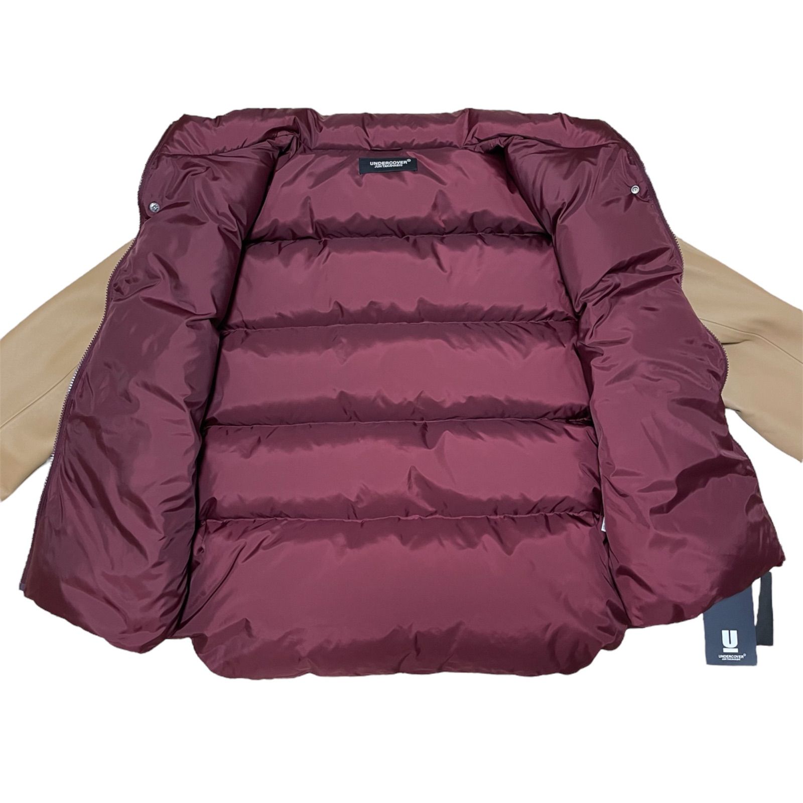 定価99000円 UNDERCOVER SHEEPSKIN SLEEVE DOWN JACKET UC2C9205-2 A 