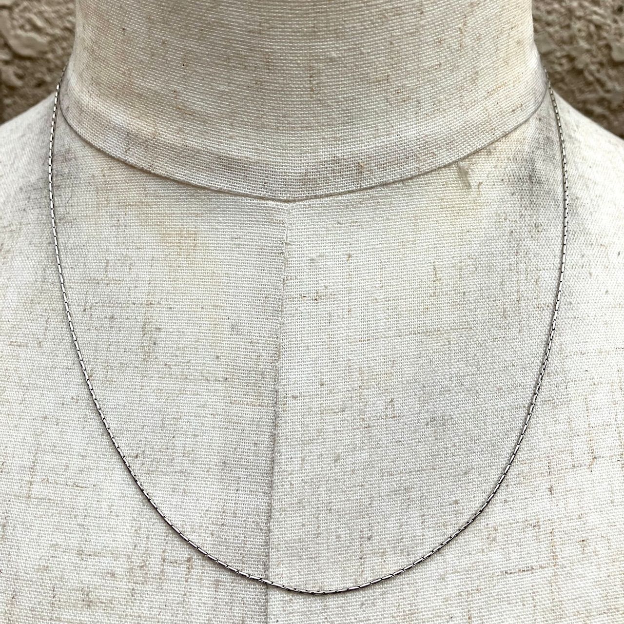 SILVER925 ROPE CHAIN NECKLACE /シルバー/ネックレス