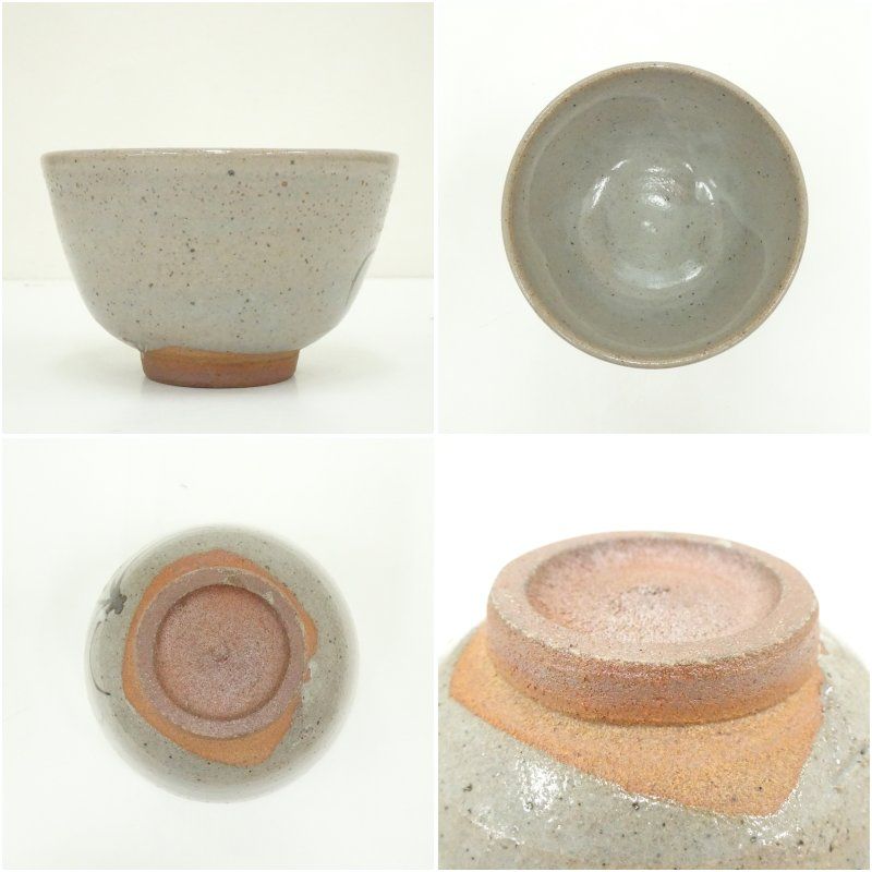 唐津焼 光来窯 松本俊光造 絵唐津茶碗（共箱） 茶道 抹茶