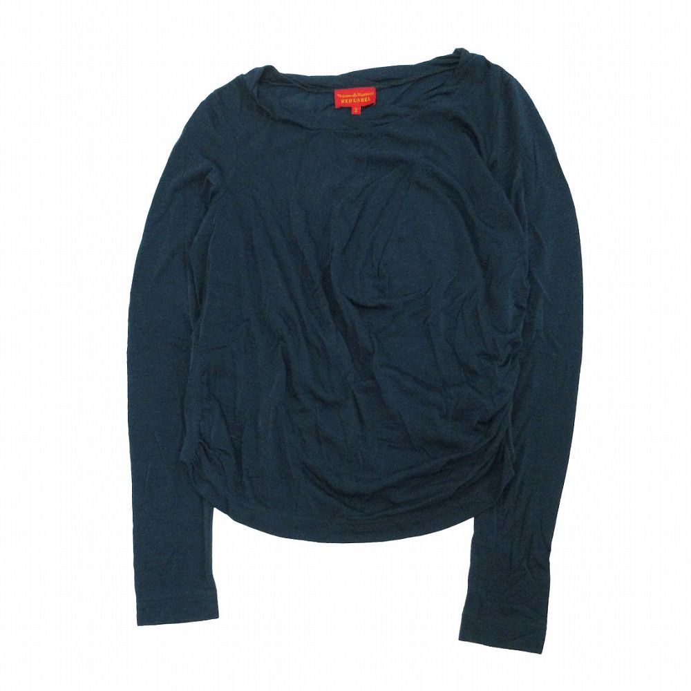 VIVIENNE WESTWOOD RED LABEL アシンメトリーカットソー トップス 長袖