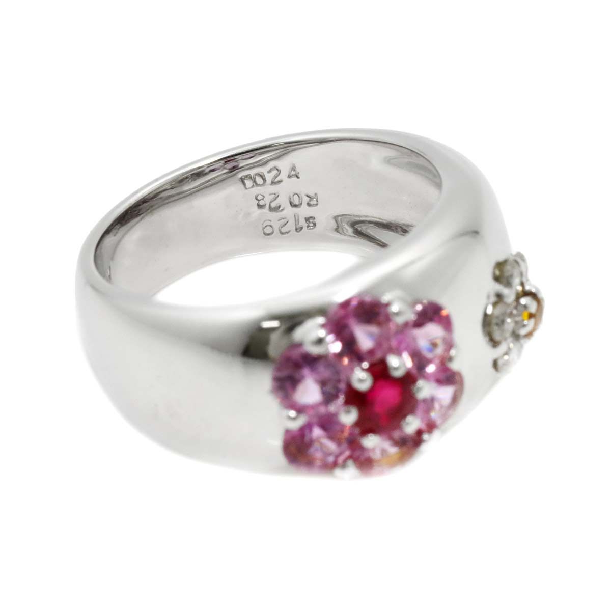 ポンテヴェキオ Ponte Vecchio 13号 リング サファイヤ 1.29ct ルビー  